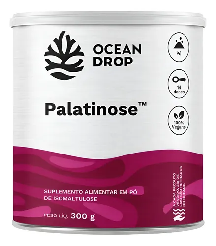 Palatinose Ocean Drop Carboidrato Pré Treino Energia Atp Palatinose 300g Sem Sabor