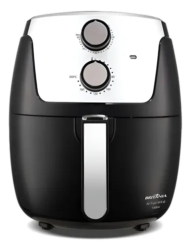 Air Fryer Britânia 4,2l Dura Mais 1500w Bfr38 127v Preto