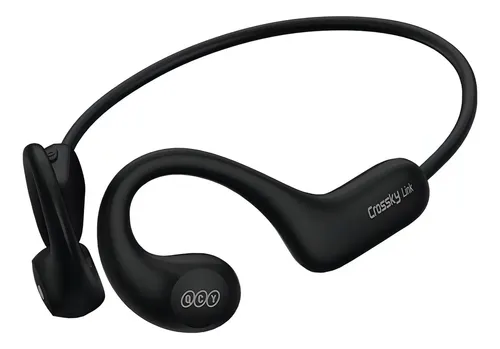 Fone Qcy Crossky T22 Open Ear Bluetooth 5.3 Esportivo Ipx6 Cor Preto