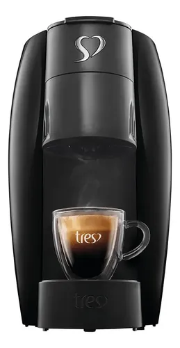 Cafeteira Tres Corações Lov Automática Preta-brilhante Cor Preto Preto Brilhante 220v