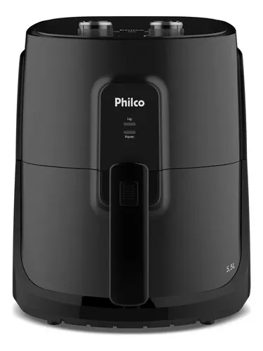 Air Fryer Philco 5,5l Cesto Quadrado 1500w Paf55a Cor Preto 220v