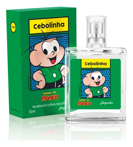 Perfume Cebolinha Deo Colônia Jequiti 50ml - Embalagem Vidro Turma Da Mônica