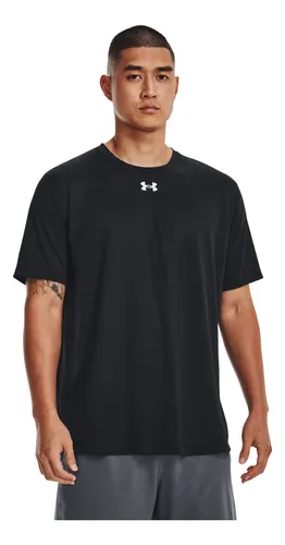 Camiseta De Treino Under Armour Team Tech Masculina Preto Gg