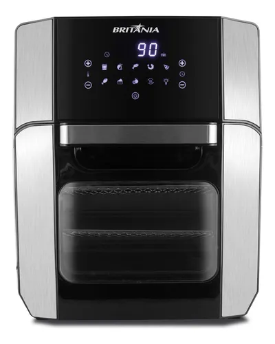 Fritadeira Air Fry Oven Bfr2100p 12 Litros 1800w Britânia Preto 127v