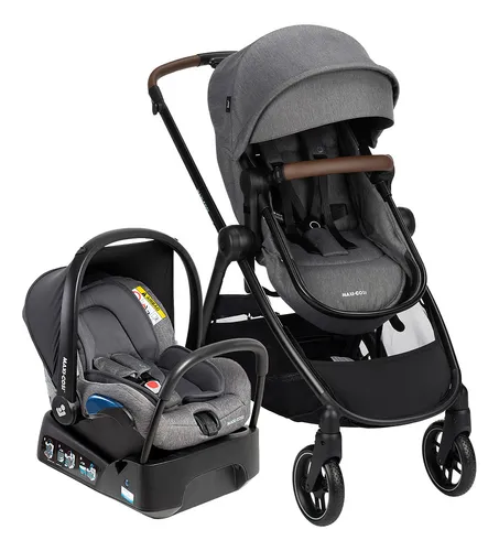 Travel System Maxi-cosi, Anna³ Trio, Select Grey Cinza Preto