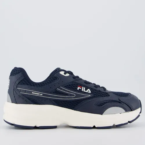 Tênis Fila Runner 2k Marinho Azul-marinho - 39 Br