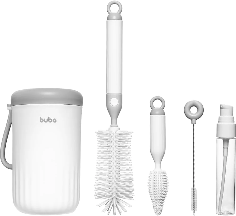 Buba, Kit Portatil Para Limpeza De Mamadeira
