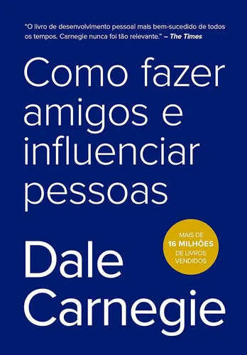 Livro Como Fazer Amigos E Influenciar Pessoas