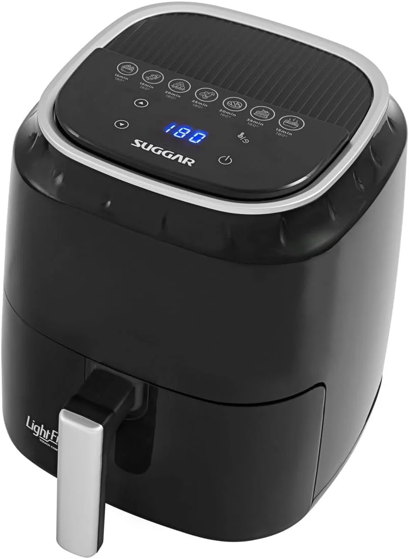SUGGAR FRITADEIRA LIGHT FRY TOUCH CONTROL 4 LITROS PRETA 110V FT0041PT