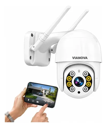 Camera Segurança Wifi Yoosee Mini Dome Full Hd Vianova Branco