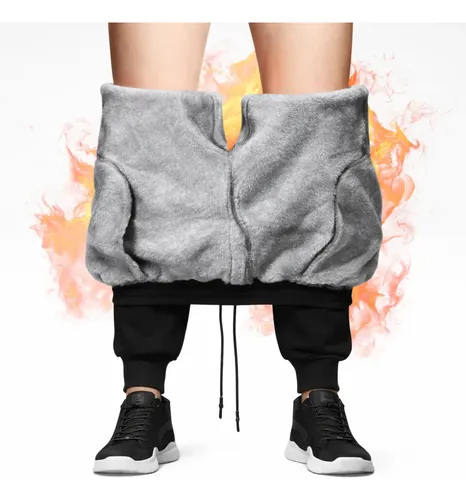 Calça Térmica Super Quente Grossa Inverno Neve Frio Intenso Masculino