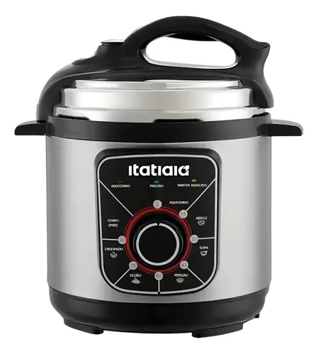 Panela De Pressão Elétrica Itatiaia Essencial 3 Litros Inox 127v