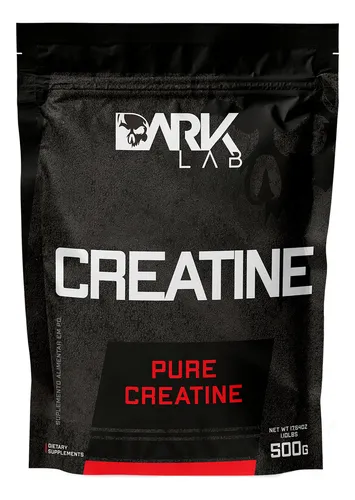 Creatina Monohidratada Pura 500g Dark Lab Unidade Sem Sabor