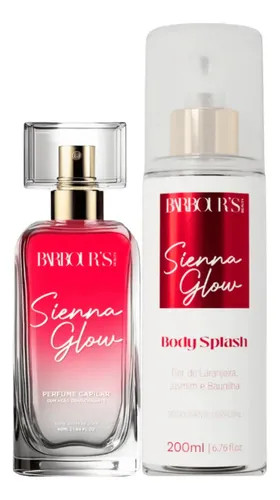 Perfume Capilar E Body Splash Sienna Glow Barbour's Beauty