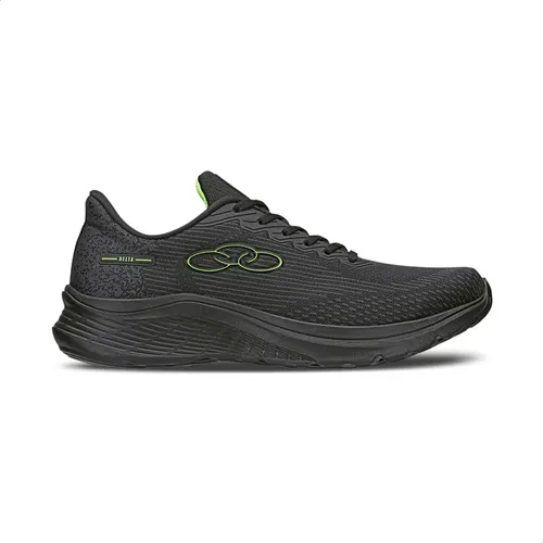 Tênis Esportivo Masculino Delta Olympikus Liso Preto 39 Br