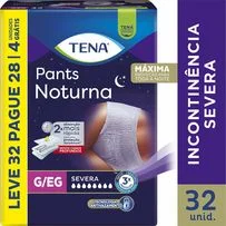 Roupa Íntima Tena Pants Noturna G/EG 32 Unidades