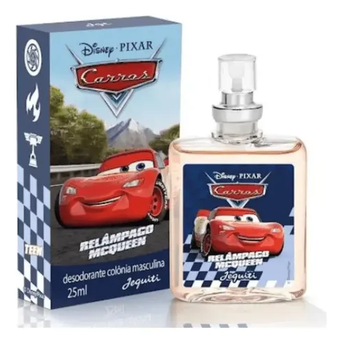 Perfume Colônia Disney Carros Relâmpago Mcqueen 25ml - Jequiti