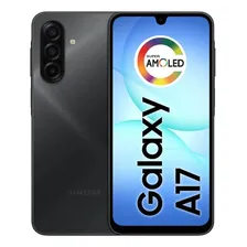 Celular Samsung Galaxy A17 Com Ia, 256gb, 8gb Ram, Câm De 50mp, Tela De 6.7 , Nfc, Ip54 - Preto