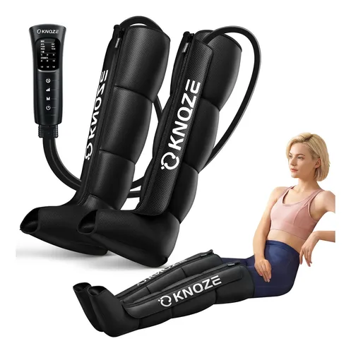 Massagem Bota Pneumatica Massageador Para Os Pes Knqze Kl1 127/220v Preto