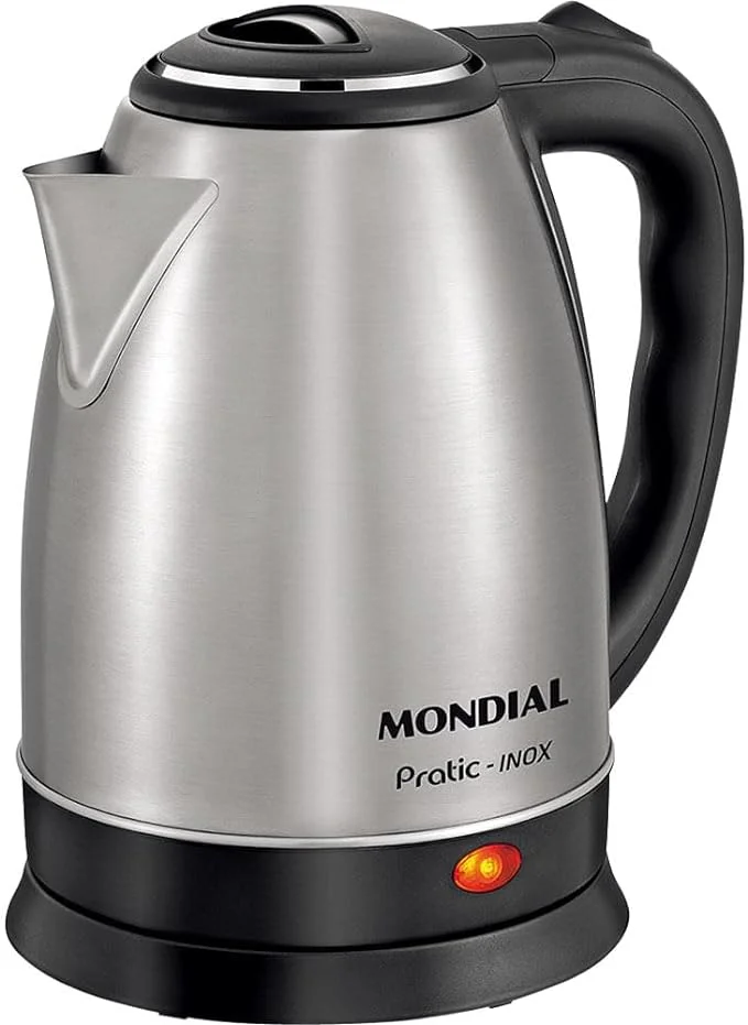 Chaleira Elétrica Mondial CE-06 Pratic Inox 110V