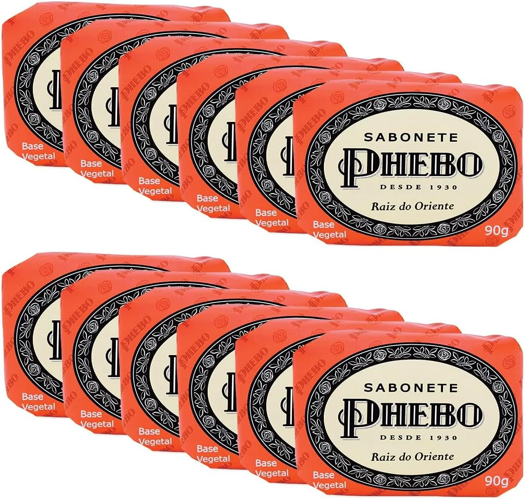 Phebo Sabonete, Raiz Do Oriente, 90g, 12 Unidades