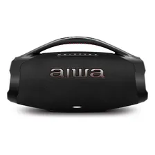 Caixa De Som Boombox Plus 200w 220v Aiwa Bbs-01-b Preto 127/220v