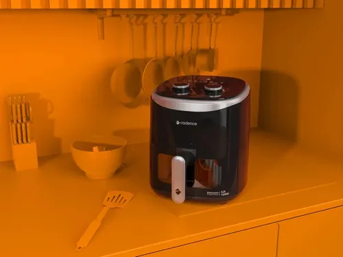 Fritadeira Sem Óleo 4,2l Cadence Com Visor Delicook Fryer Sh 127v