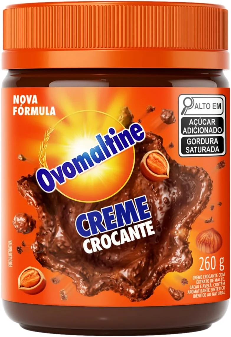 Creme Crocante Ovomaltine Pote 260g