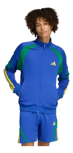 Jaqueta Masculina House Of Tiro Nations Pack adidas Boblue/bgreen/byello M Lisa