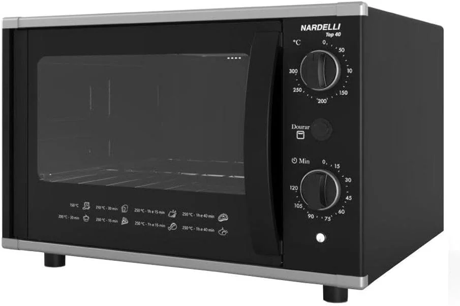 Forno Elétrico Nardelli Top40 com Timer 40 Litros Easy Clean 1700W