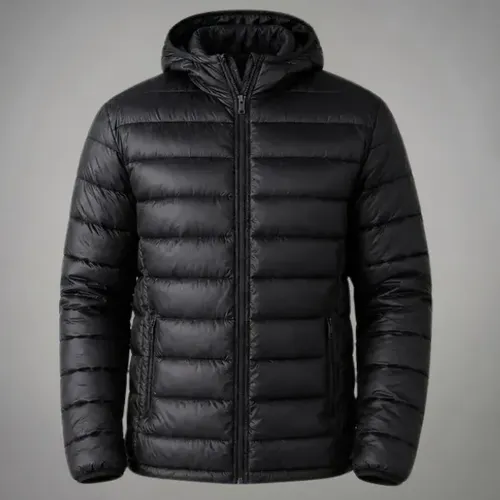 Jaqueta Puffer Impermeável Masculina Inverno Bobojaco Preto G Lisa