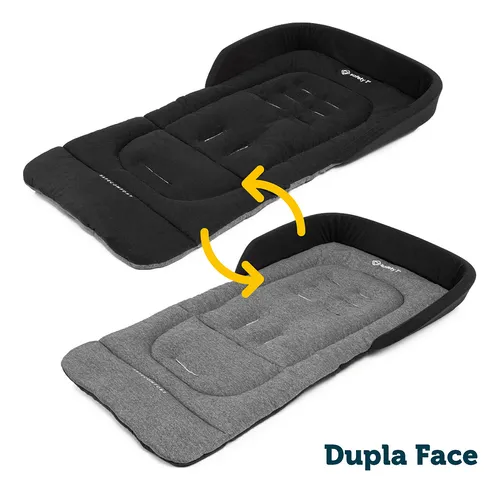 Almofada Safety 1st, Safecomfort, Black & Dark Melange Preto
