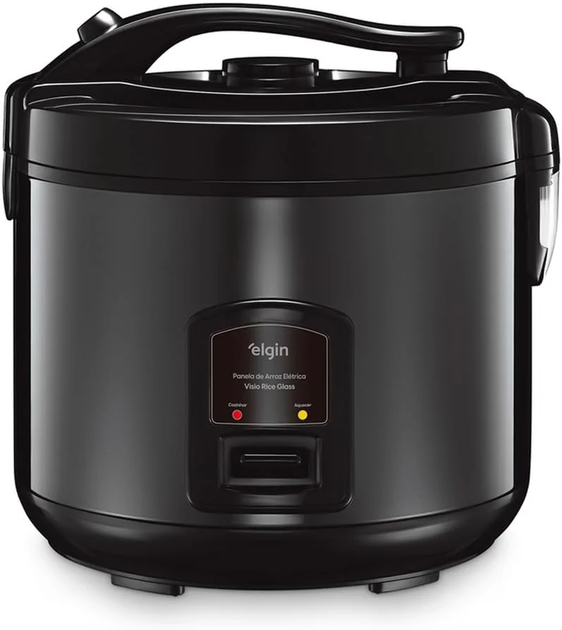 Panela De Arroz Elétrica Visio Rice Glass Elgin – 10 Xícaras 220V
