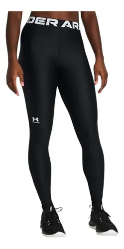 Calça Legging Under Armour Hg Authentics Feminina Preto Lisa Gg