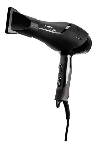 Secador De Cabelos Motor Ac Profissional Easy 1700w Taiff Preto 127v