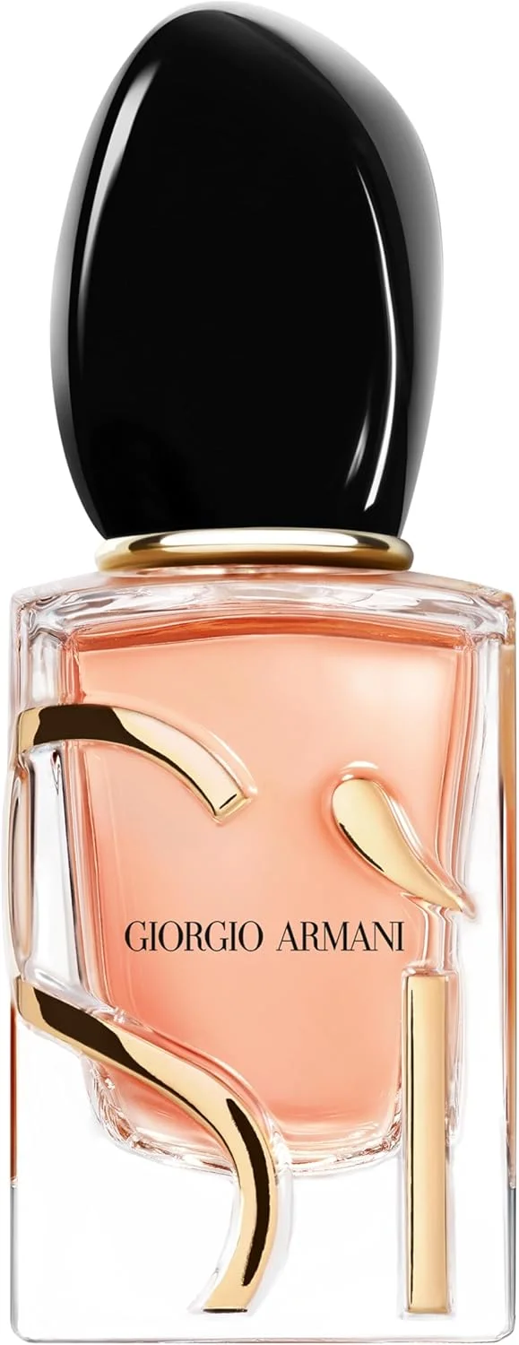 Armani Beauty, Sì Eau de Parfum Intense, Giorgio Armani Perfume Feminino, Fragrância Chipre Ambarada com Notas de Cassis, Chá Preto, Rosa Damascena e Baunilha Bourbon