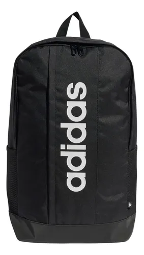 Mochila Linear adidas Black/black/white Liso