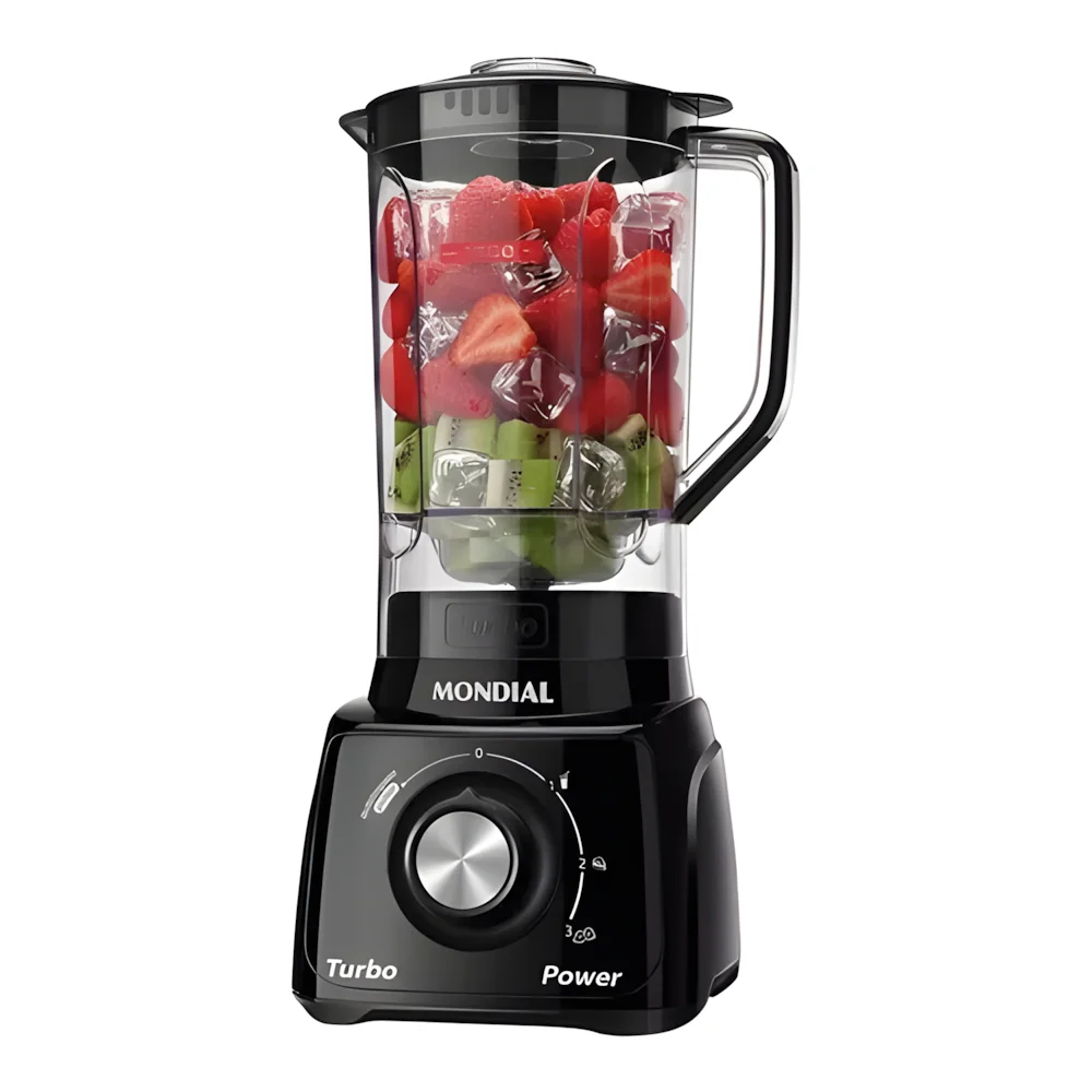 Liquidificador Mondial L‑99 Turbo 550 W 3 Velocidades