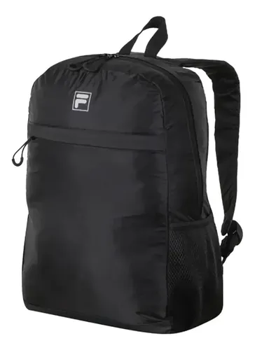 Mochila F-box Classic Fila Preto Liso