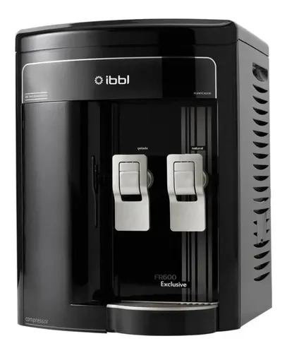 Purificador De Água Ibbl Fr600 Exclusive Preto 220v