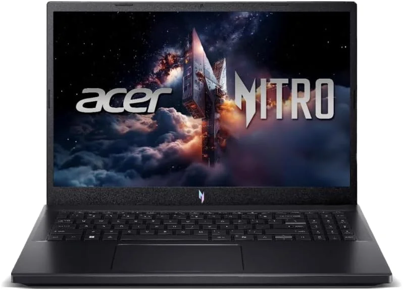 Notebook Acer Gamer Nitro V15 ANV15-52-77BG Core I7 13620H Memória Ram de 16GB DDR5 SSD NVMe 512GB Tela de 15,6" Full HD IPS Geforce RTX 4050 6GB e WIndows Home 11