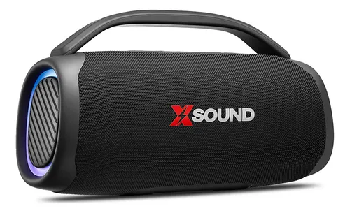 Caixa De Som Boombox Mondial Xsound- Bx-100-bl - 100w Cor Preto 127/220v