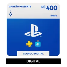 Sony Playstation Store Gift Card R$ 400 (digital)