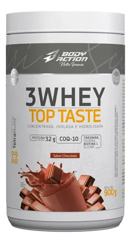 3 Whey Top Taste 900g Body-action Chocolate
