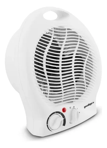 Aquecedor Elétrico 1500w Portátil Branco Good&go Termoventilador 127v