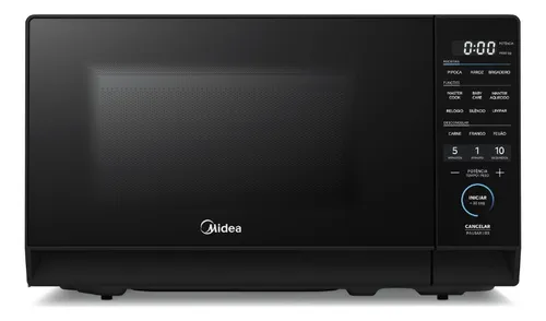 Micro-ondas 20l Preto Mastercook Midea Mhp20p2 220v