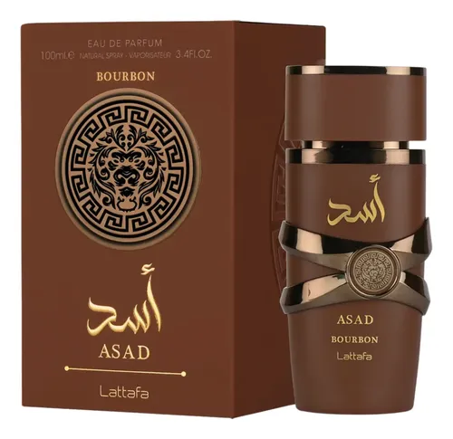 Perfume Árabe Masculino Asad Bourbon Lattafa Eau De Parfum 100ml