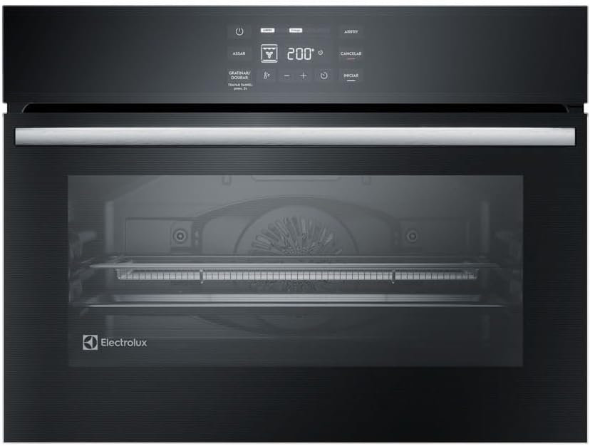 Forno Elétrico de Embutir Electrolux Multifuncional 50L Preto Experience OE5EA