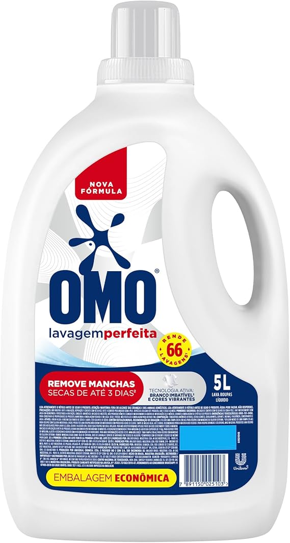 Omo Sabão Líquido Lavagem Perfeita 3L