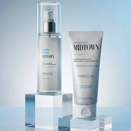 Kit Body Splash Midtown + Hidratante Desodorante Masculino